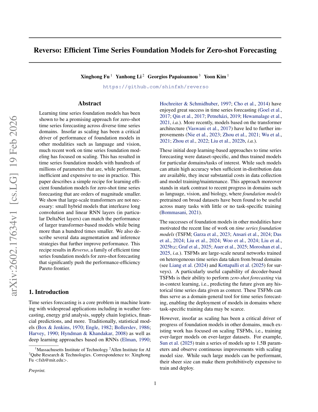 Reverso: Efficient Time Series Foundation Models for Zero-shot Forecasting